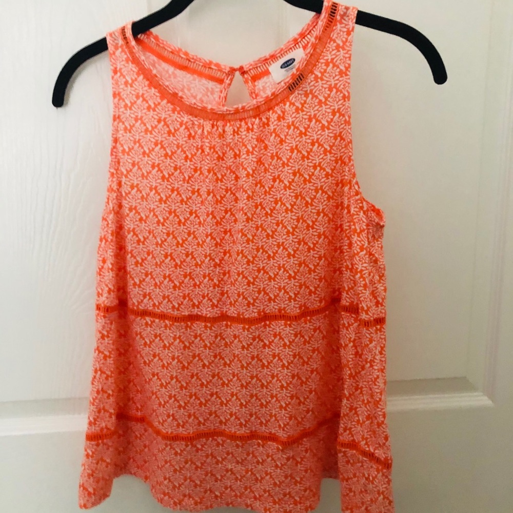 Old Navy Orange Tank